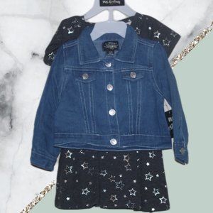 Toddler's Dress and Jean Jacket by My Destiny